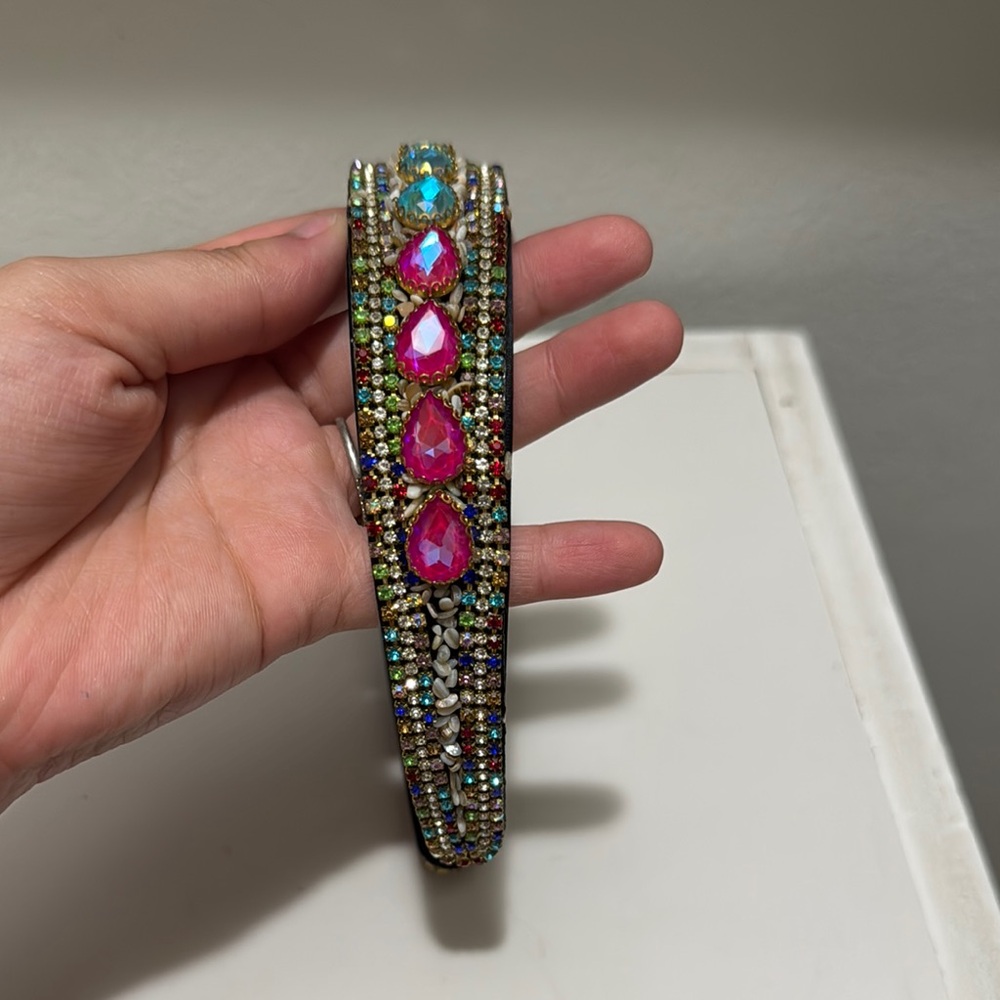 Multicolor Crystal Headband